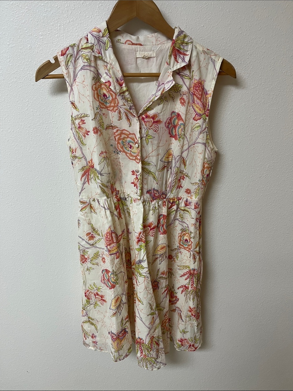 Tulle Floral Print Lightweight dress women’s size S